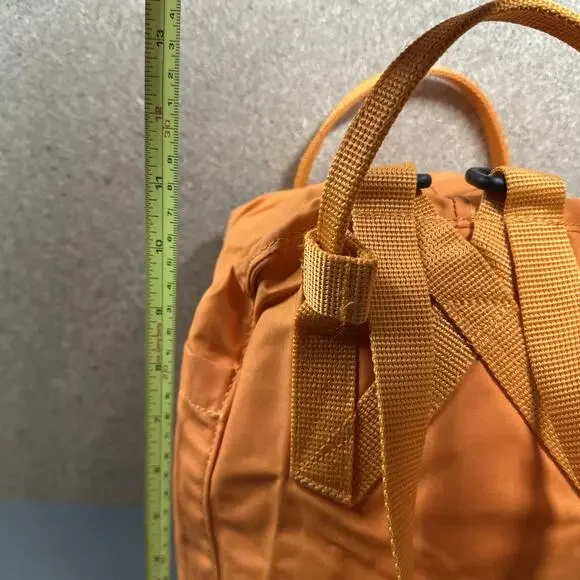 Fjallraven Kanken Mini Backpack Spicy Orange 5-Pocket Everyday Outdoor Pack - Picture 6 of 15
